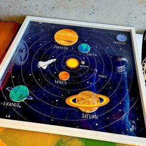 Space decor! For kids bedroom!